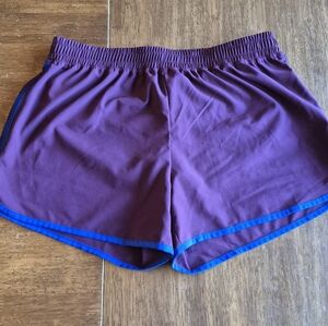 Champion Women's Athletic Shorts in Purple and Blue